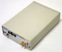 An IBM branded RISCWatch processor probe that would be used with the J_RISC_WATCH header.